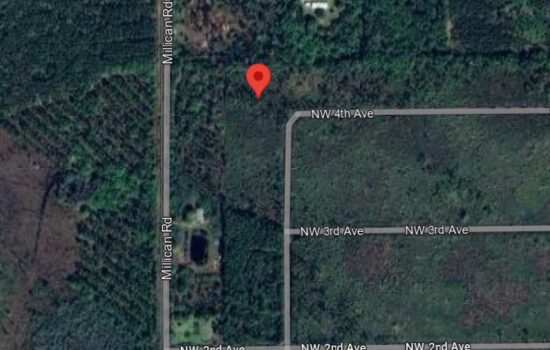 106 SW 3RD TER 1+ acre in Palatka for just $359/mo with Electric Pole