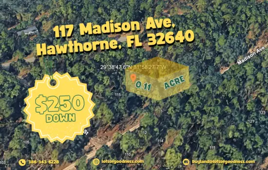 Affordable Garden-Ready Lot in Hawthorne for just $250 Down by LOG