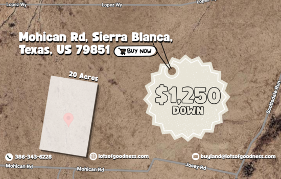 Your Land. Your Way on Mohican Rd in Texas by LOG